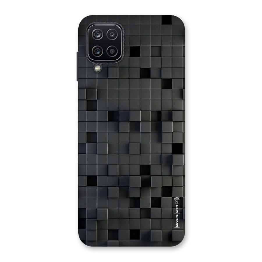 Black Bricks Back Case for Galaxy A12