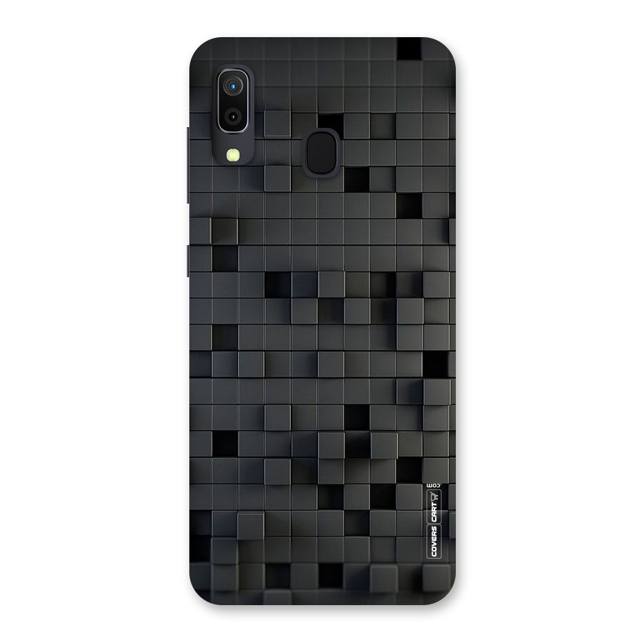 Black Bricks Back Case for Galaxy A30