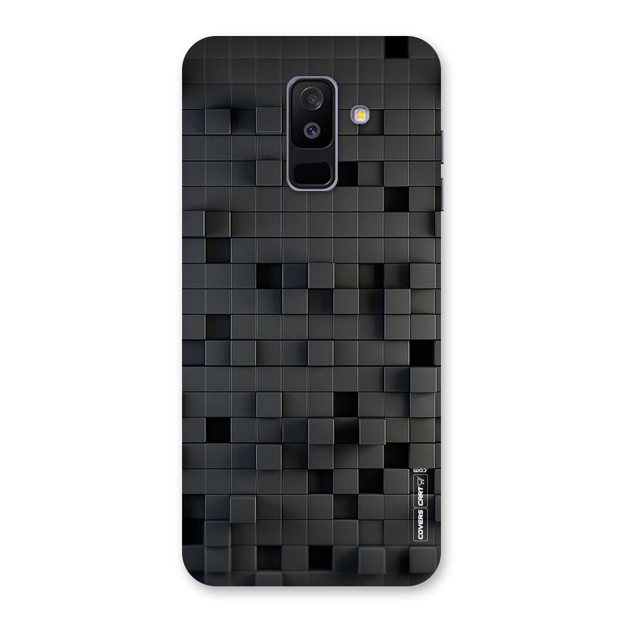 Black Bricks Back Case for Galaxy A6 Plus