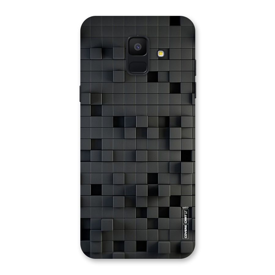 Black Bricks Back Case for Galaxy A6 (2018)