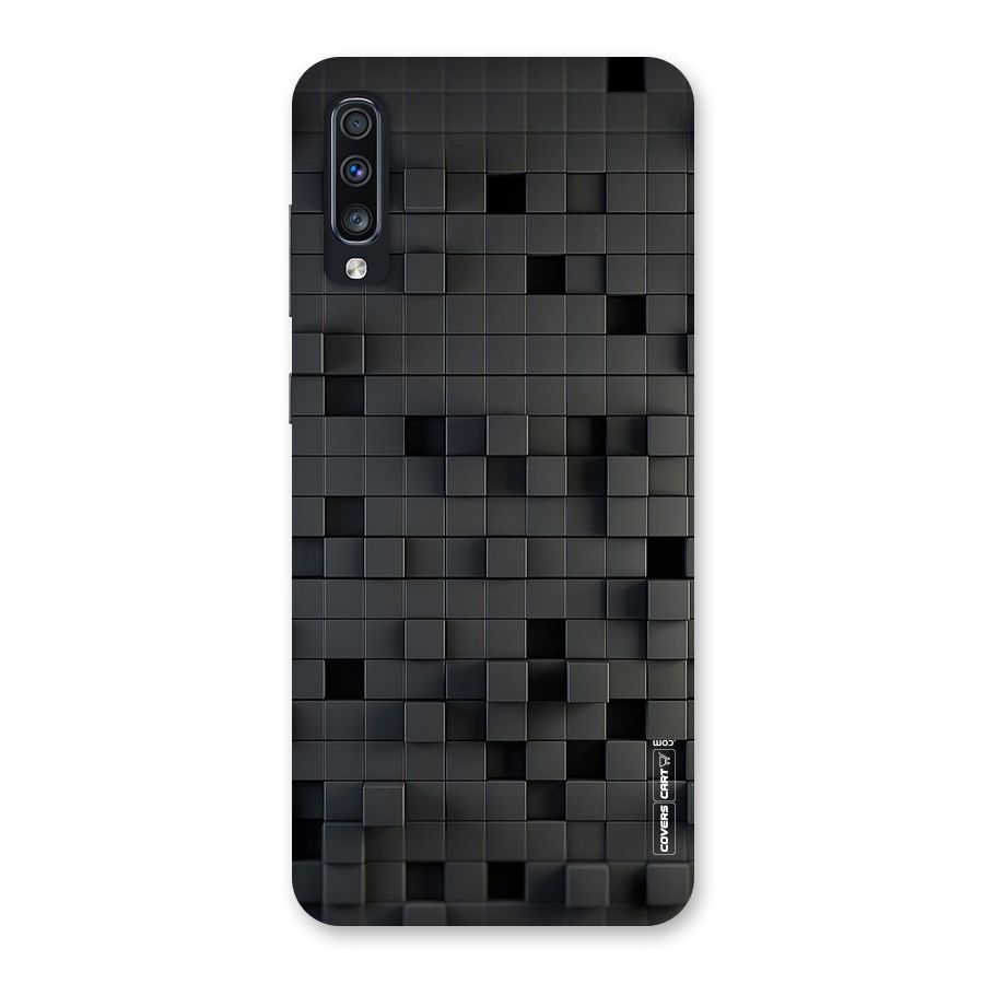 Black Bricks Back Case for Galaxy A70s