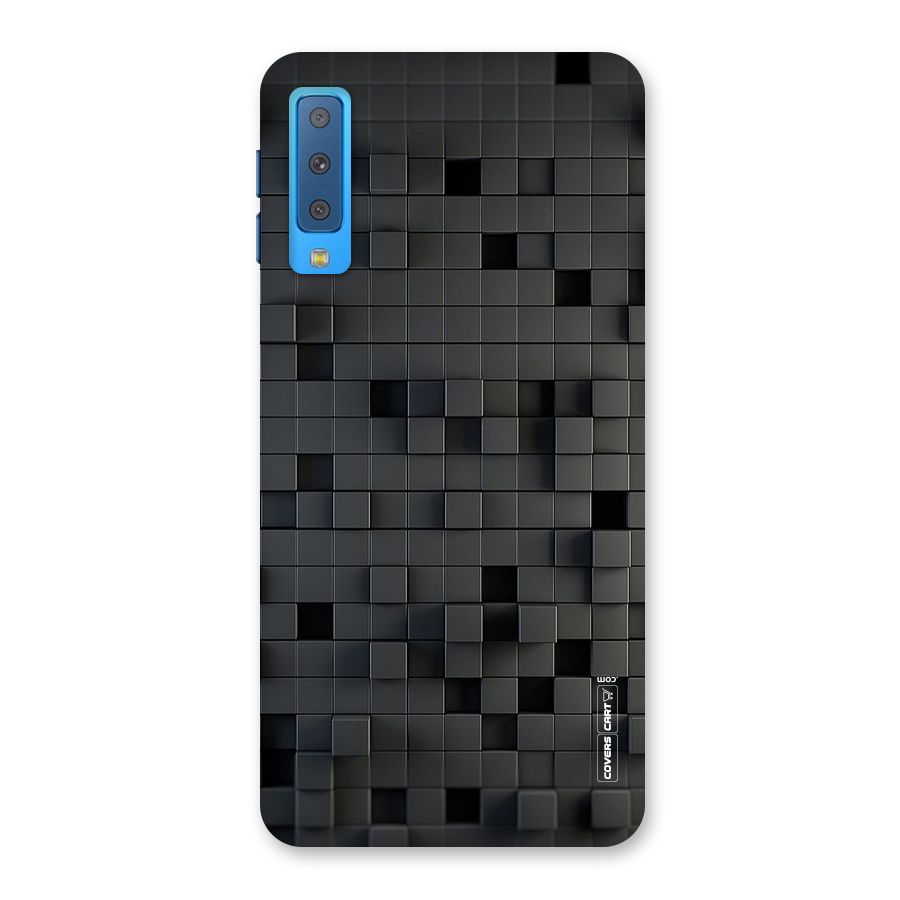 Black Bricks Back Case for Galaxy A7 (2018)