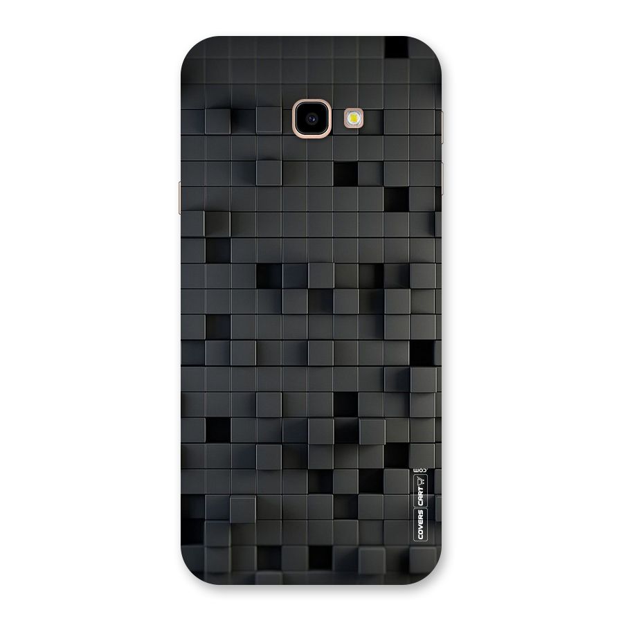Black Bricks Back Case for Galaxy J4 Plus
