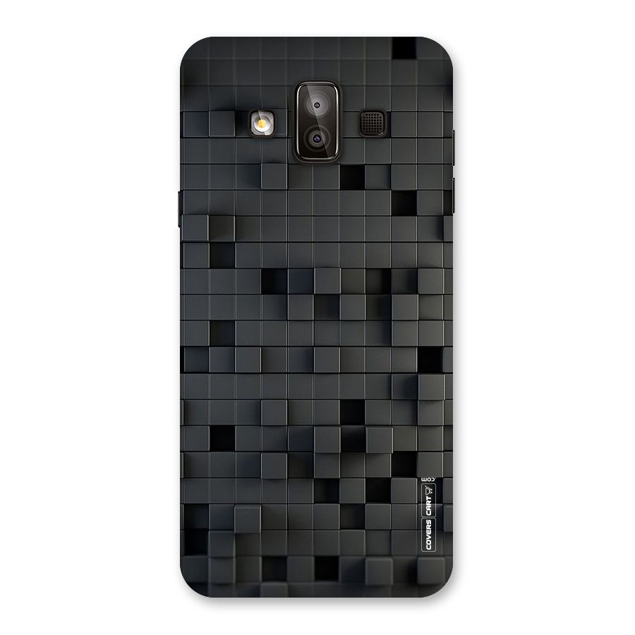 Black Bricks Back Case for Galaxy J7 Duo