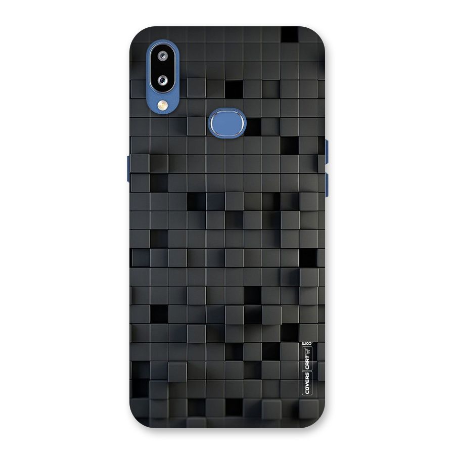 Black Bricks Back Case for Galaxy M01s