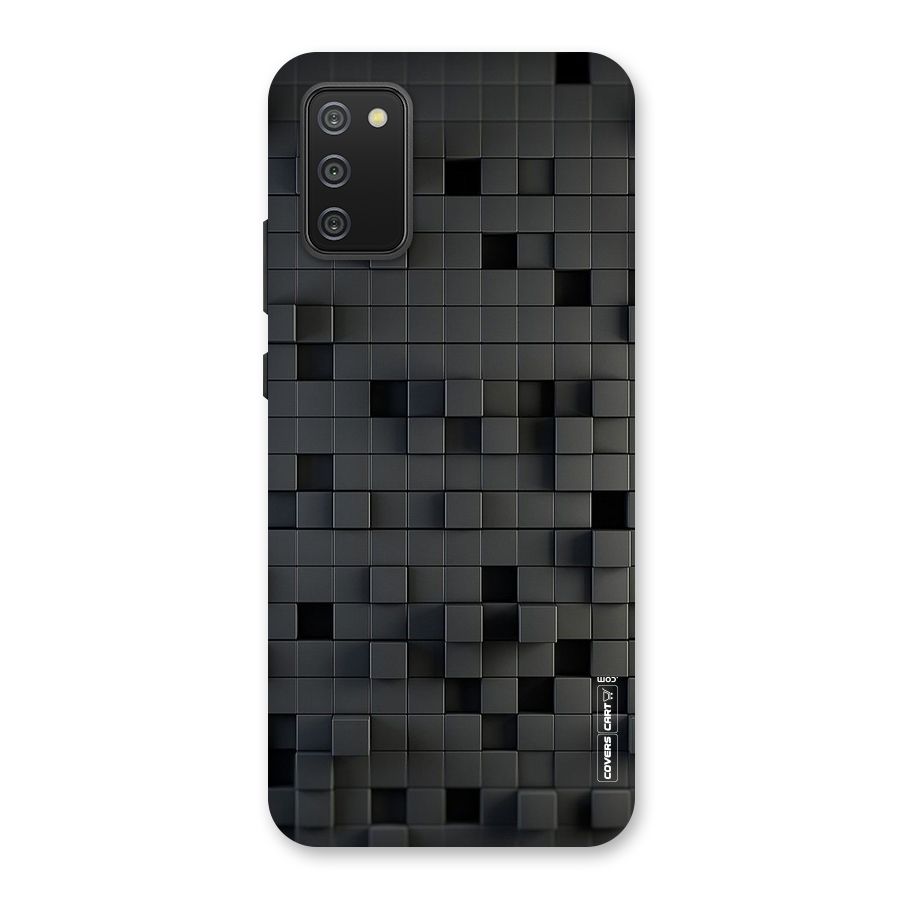 Black Bricks Back Case for Galaxy M02s