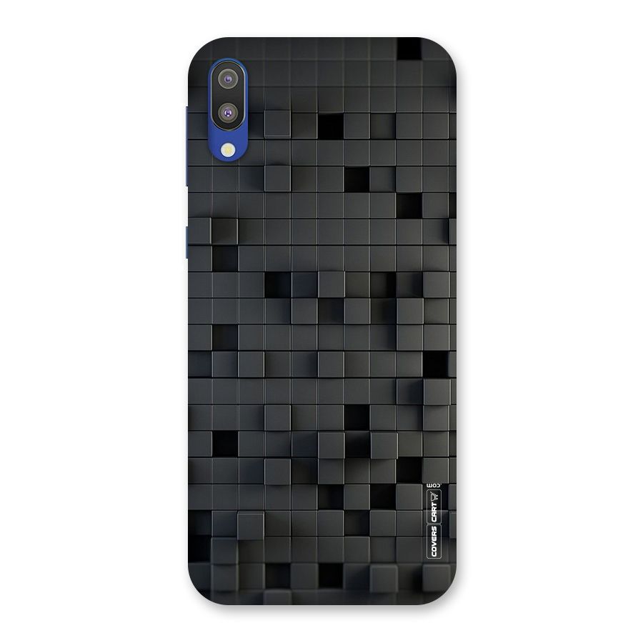 Black Bricks Back Case for Galaxy M10