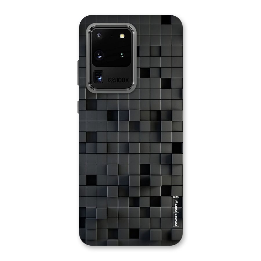 Black Bricks Back Case for Galaxy S20 Ultra