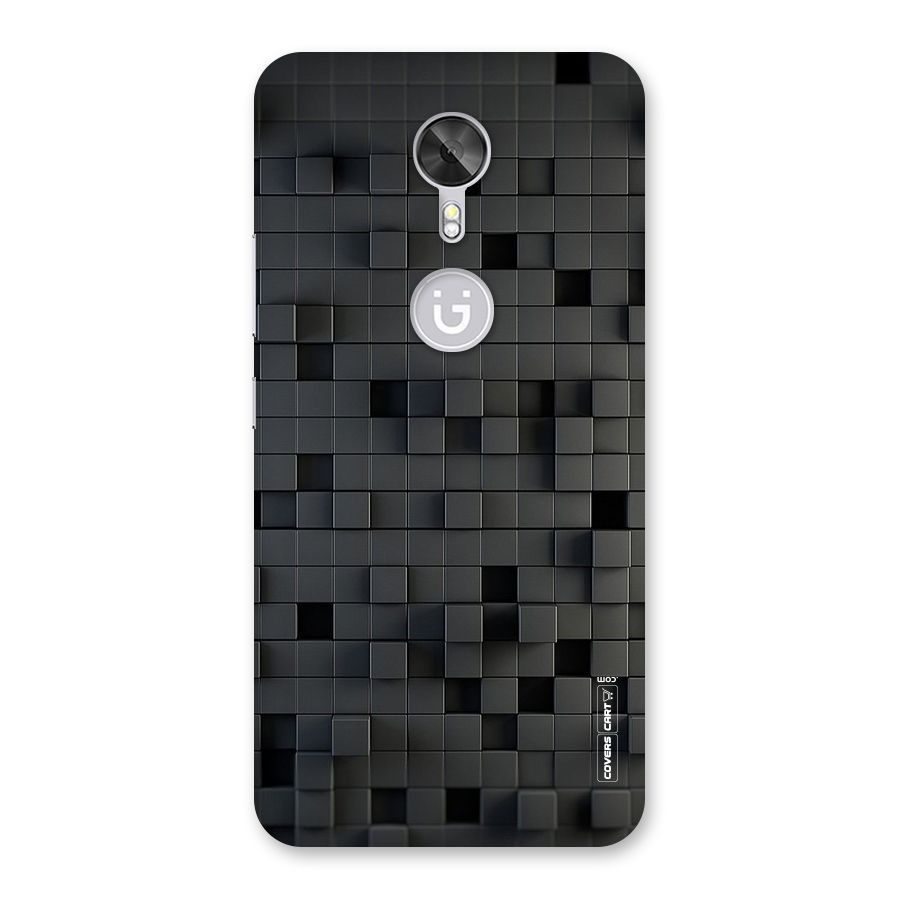 Black Bricks Back Case for Gionee A1