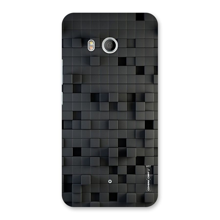 Black Bricks Back Case for HTC U11