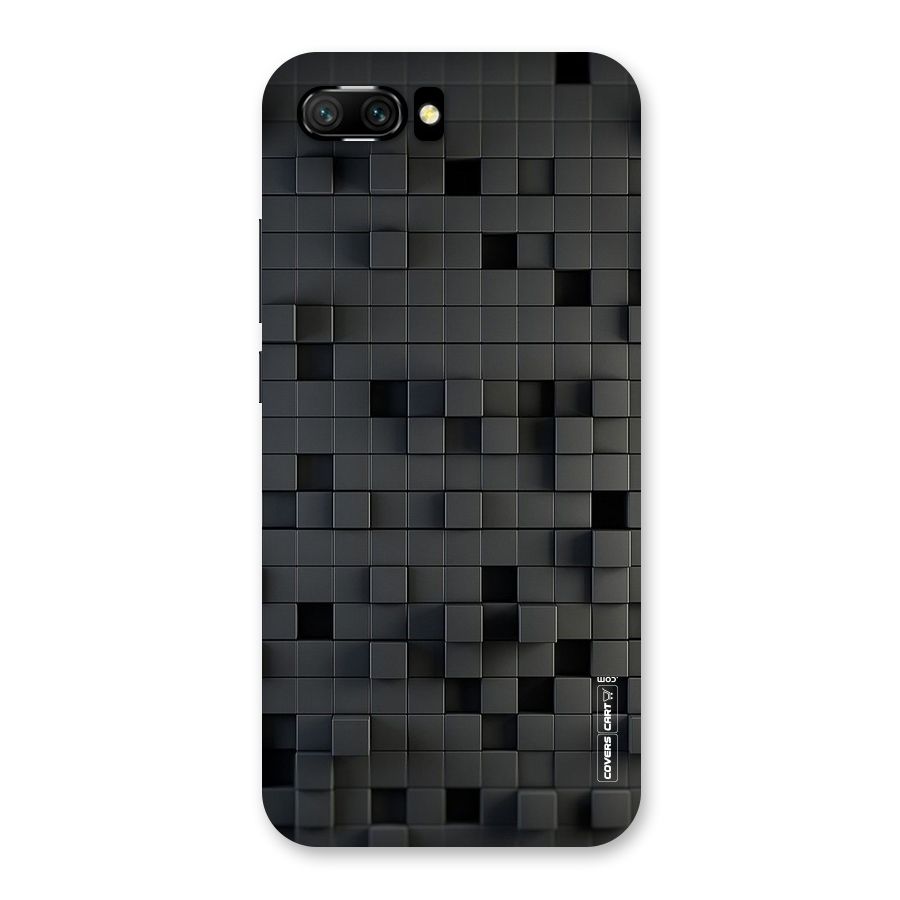 Black Bricks Back Case for Honor 10