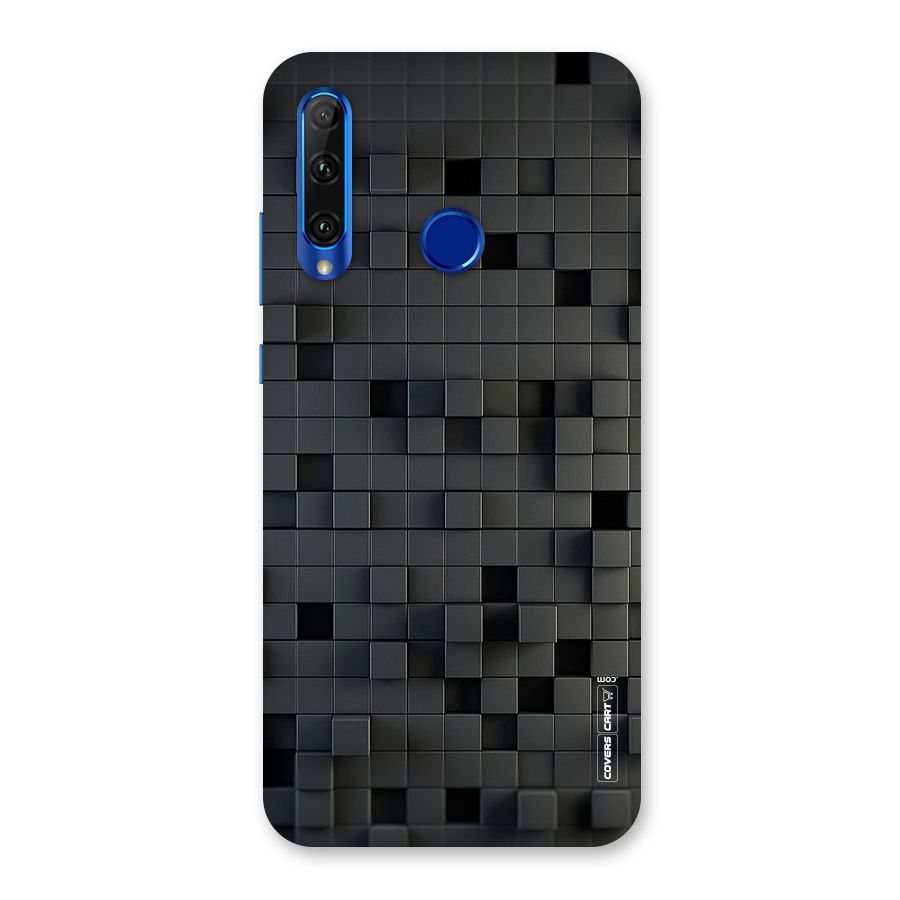 Black Bricks Back Case for Honor 20i