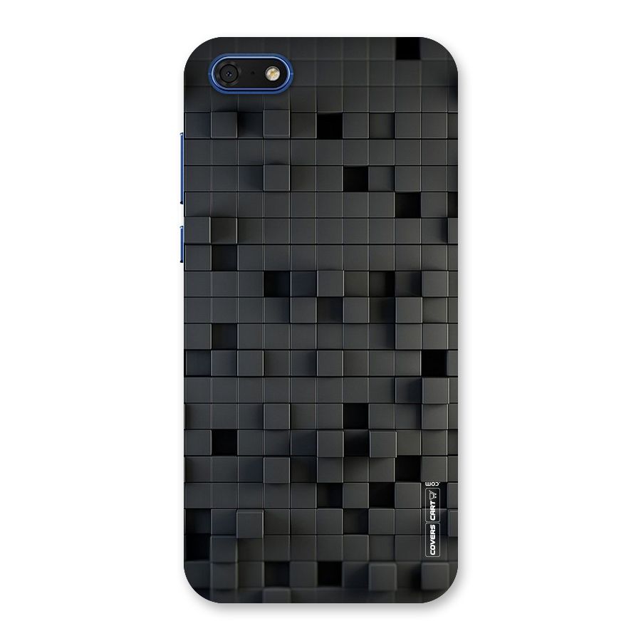 Black Bricks Back Case for Honor 7s