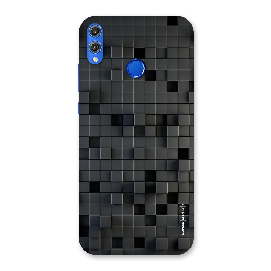 Black Bricks Back Case for Honor 8X
