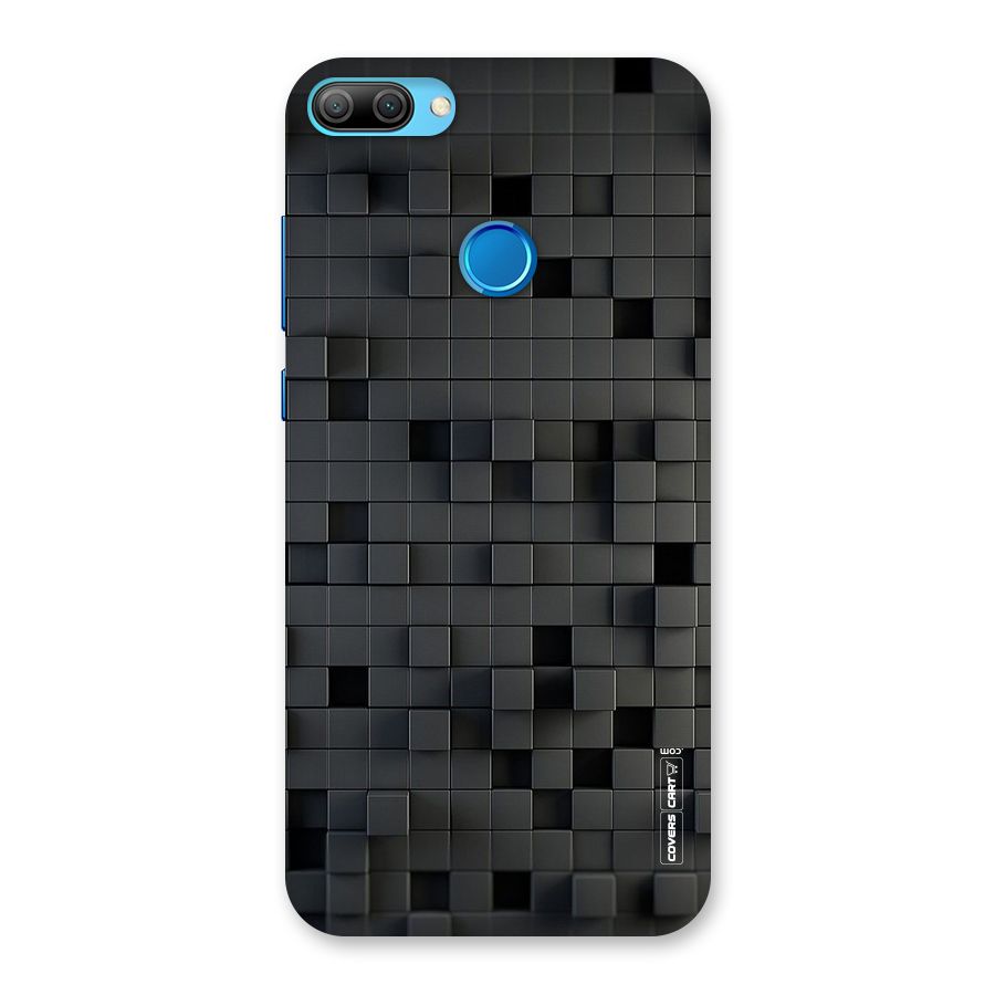 Black Bricks Back Case for Honor 9N