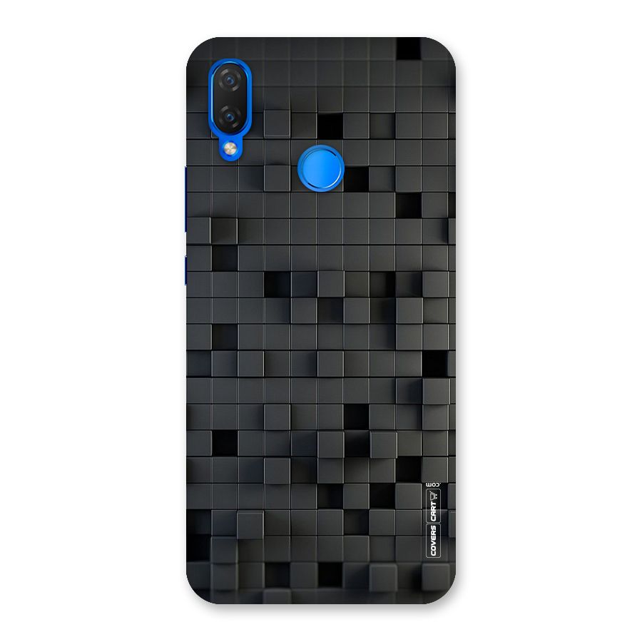 Black Bricks Back Case for Huawei P Smart+