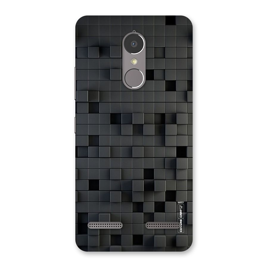 Black Bricks Back Case for Lenovo K6 Power