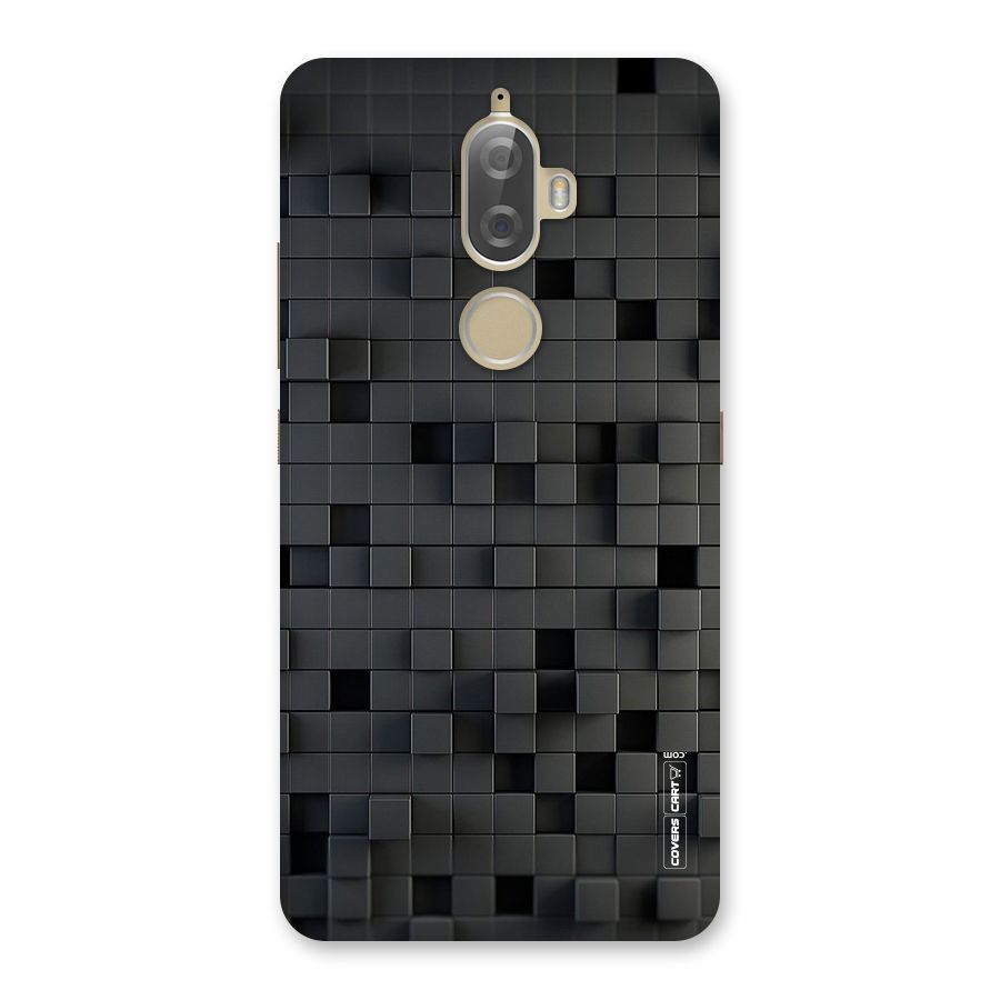 Black Bricks Back Case for Lenovo K8 Plus