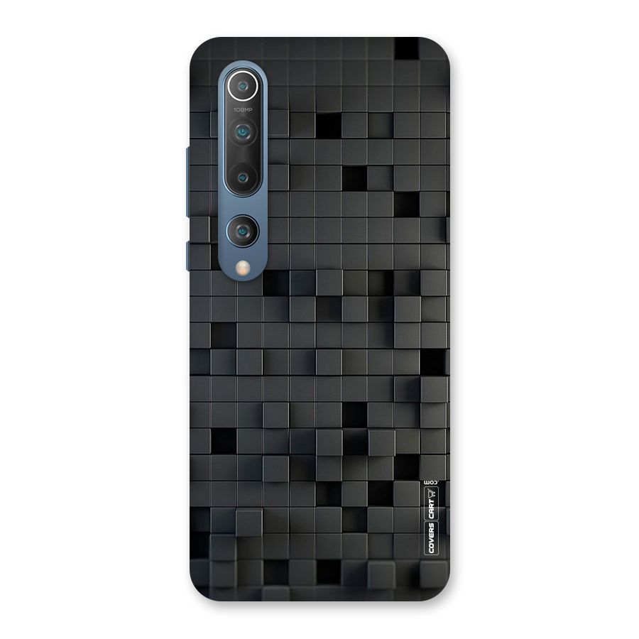 Black Bricks Back Case for Mi 10