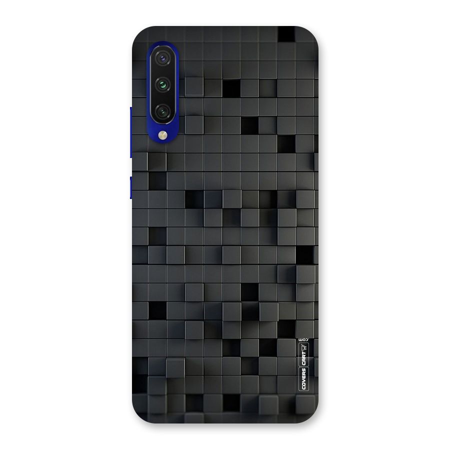 Black Bricks Back Case for Mi A3