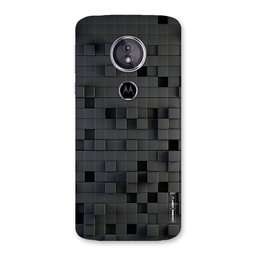 Black Bricks Back Case for Moto E5