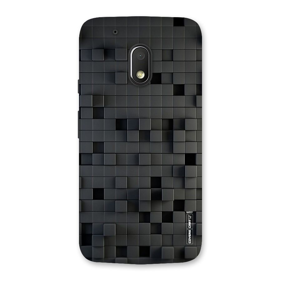 Black Bricks Back Case for Moto G4 Play