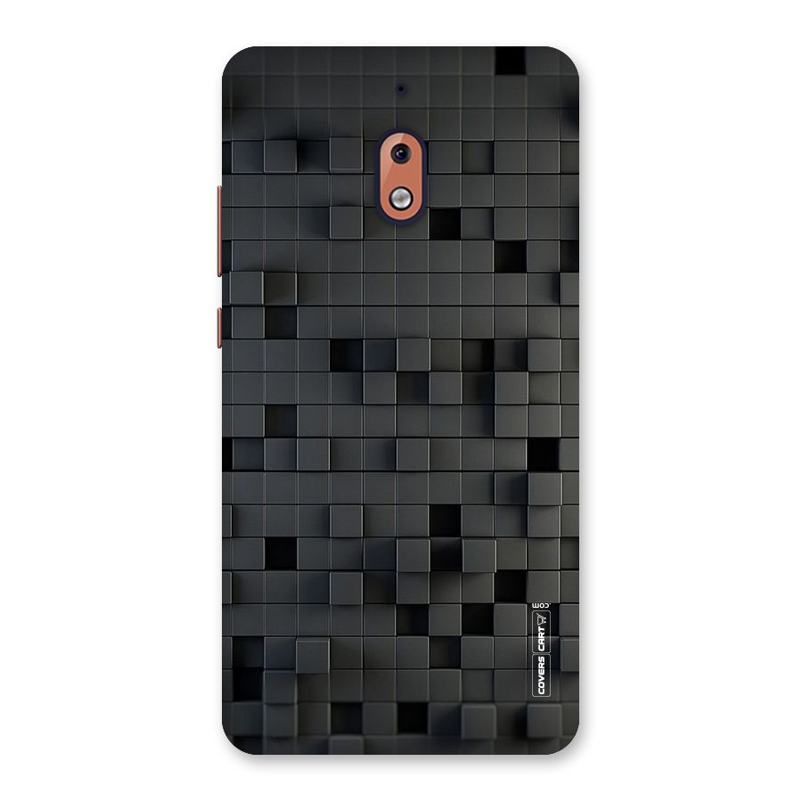 Black Bricks Back Case for Nokia 2.1