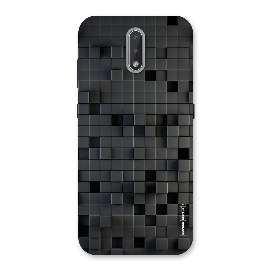 Black Bricks Back Case for Nokia 2.3