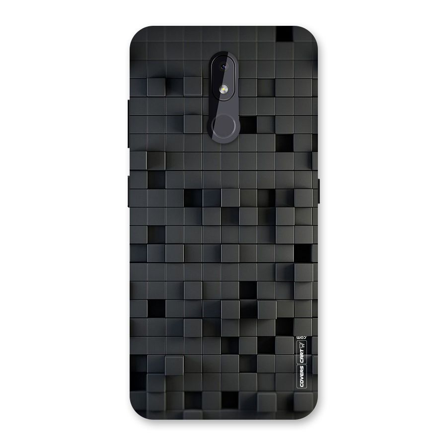 Black Bricks Back Case for Nokia 3.2