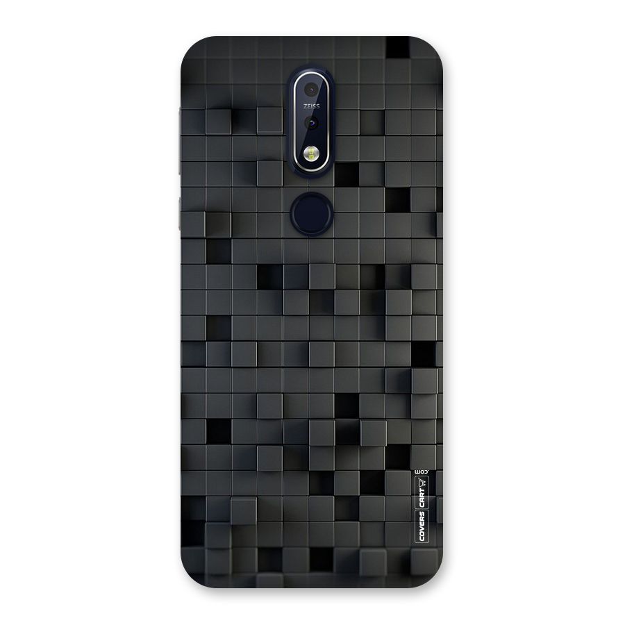 Black Bricks Back Case for Nokia 7.1