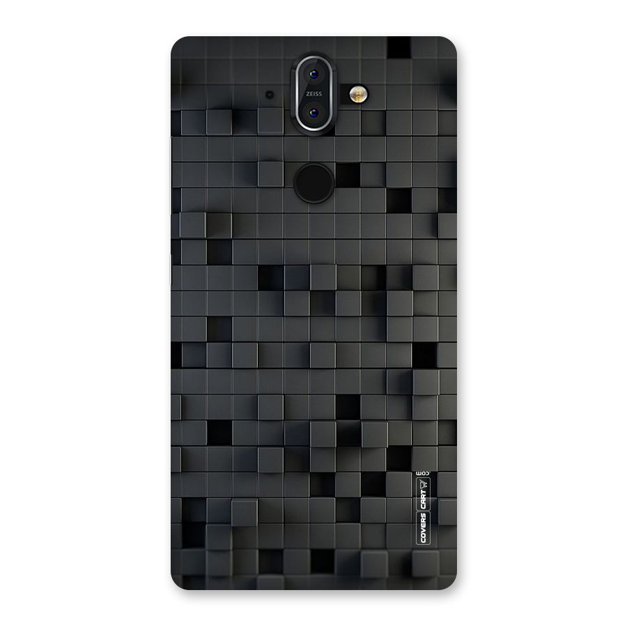 Black Bricks Back Case for Nokia 8 Sirocco