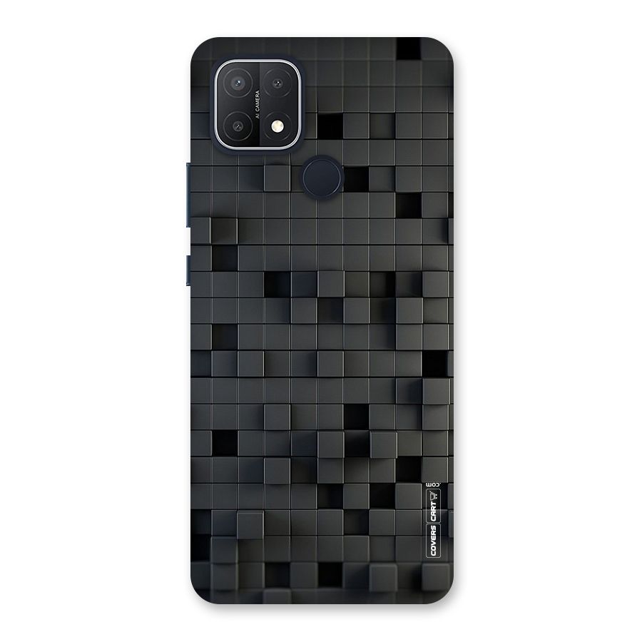 Black Bricks Back Case for Oppo A15