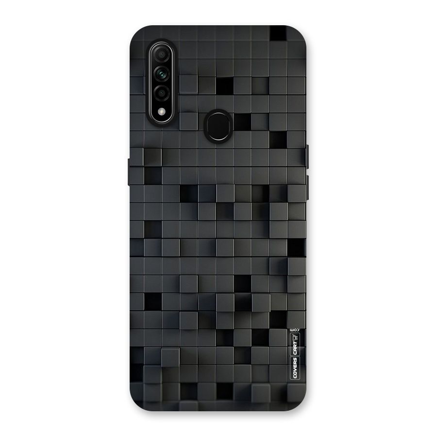 Black Bricks Back Case for Oppo A31