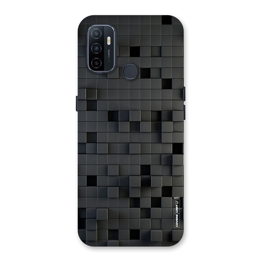 Black Bricks Back Case for Oppo A32