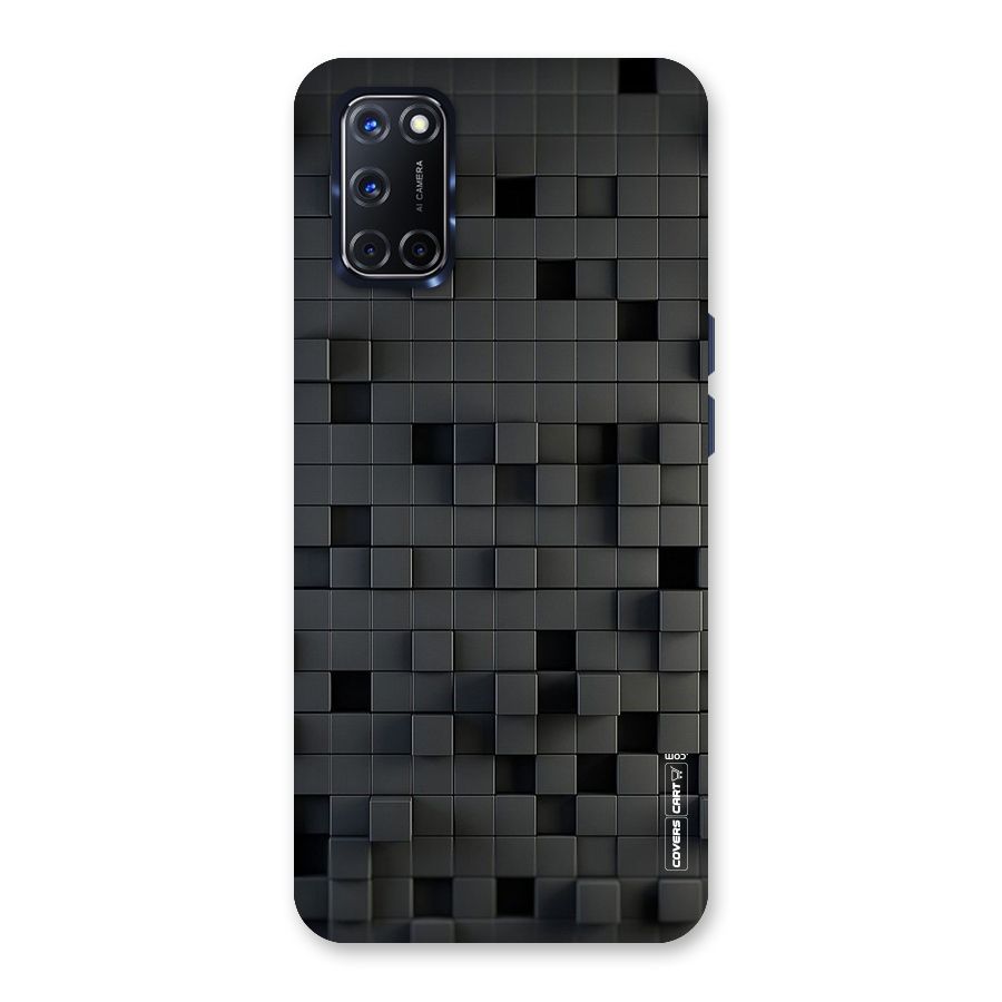 Black Bricks Back Case for Oppo A52
