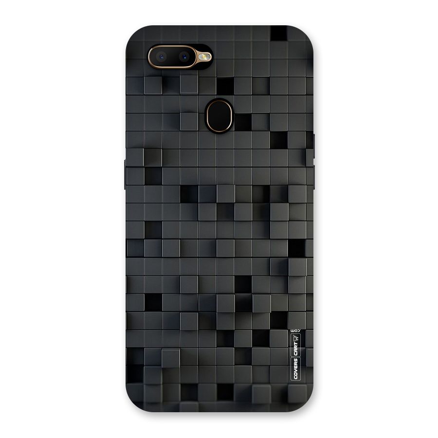 Black Bricks Back Case for Oppo A5s