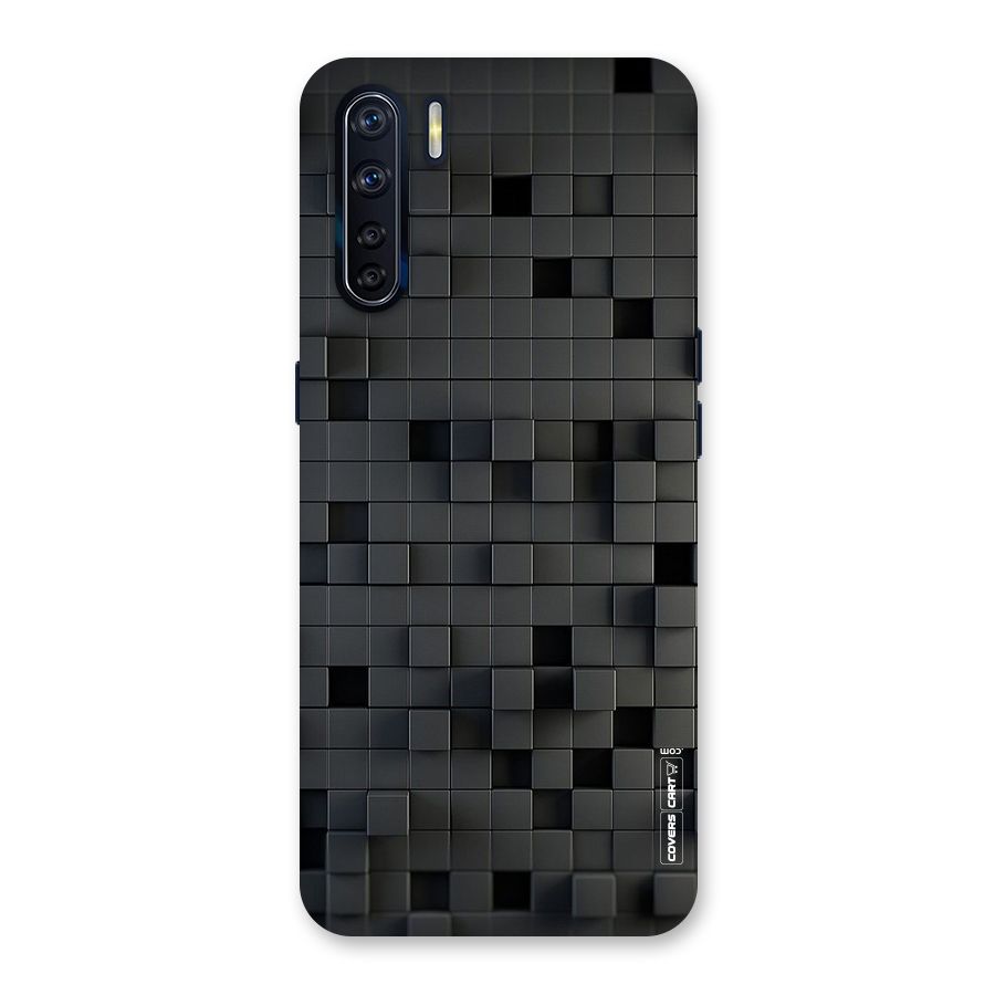 Black Bricks Back Case for Oppo F15