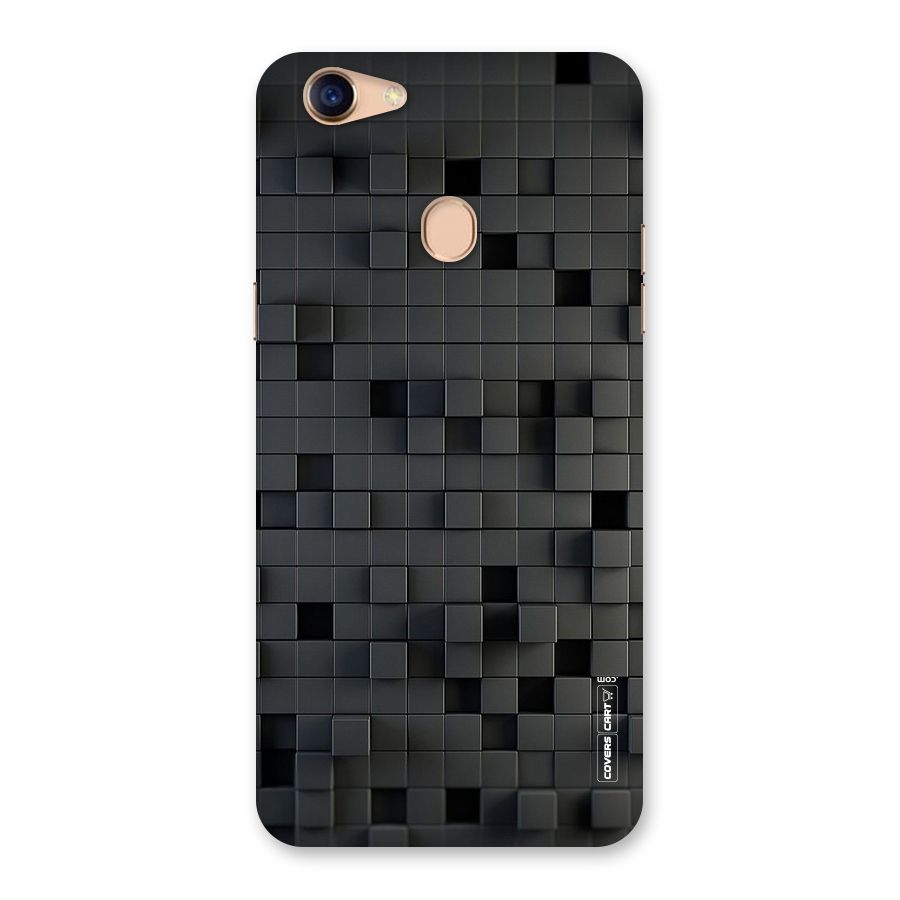 Black Bricks Back Case for Oppo F5 Youth