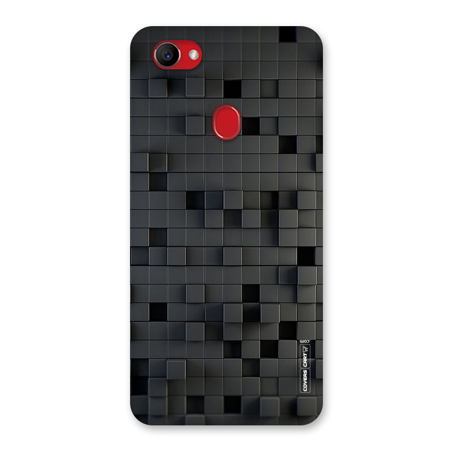 Black Bricks Back Case for Oppo F7