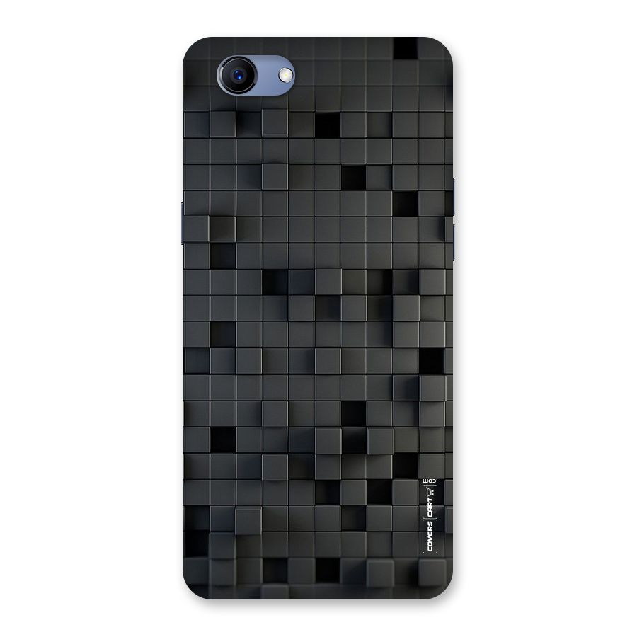 Black Bricks Back Case for Oppo Realme 1