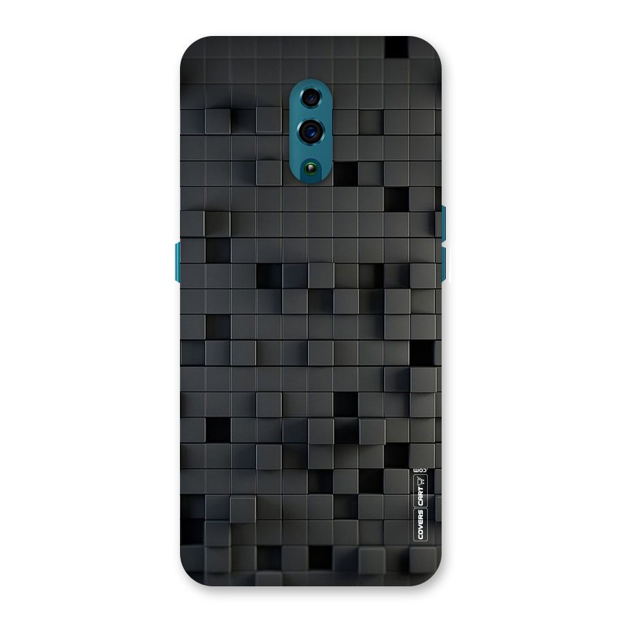 Black Bricks Back Case for Oppo Reno