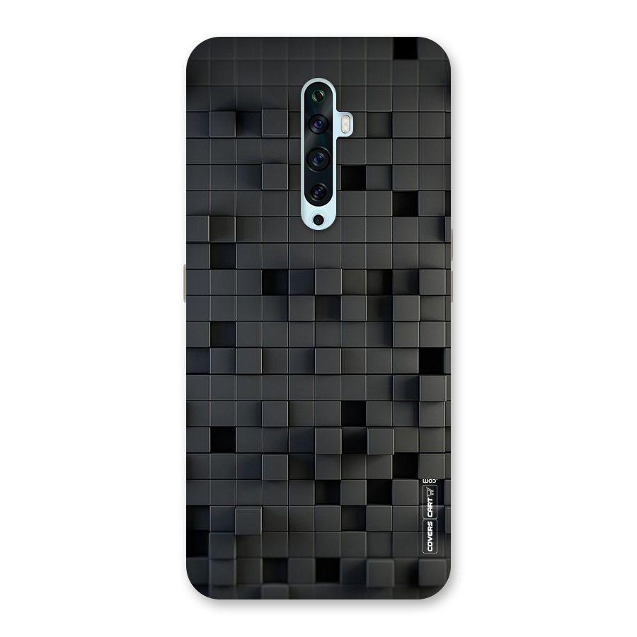 Black Bricks Back Case for Oppo Reno2 Z