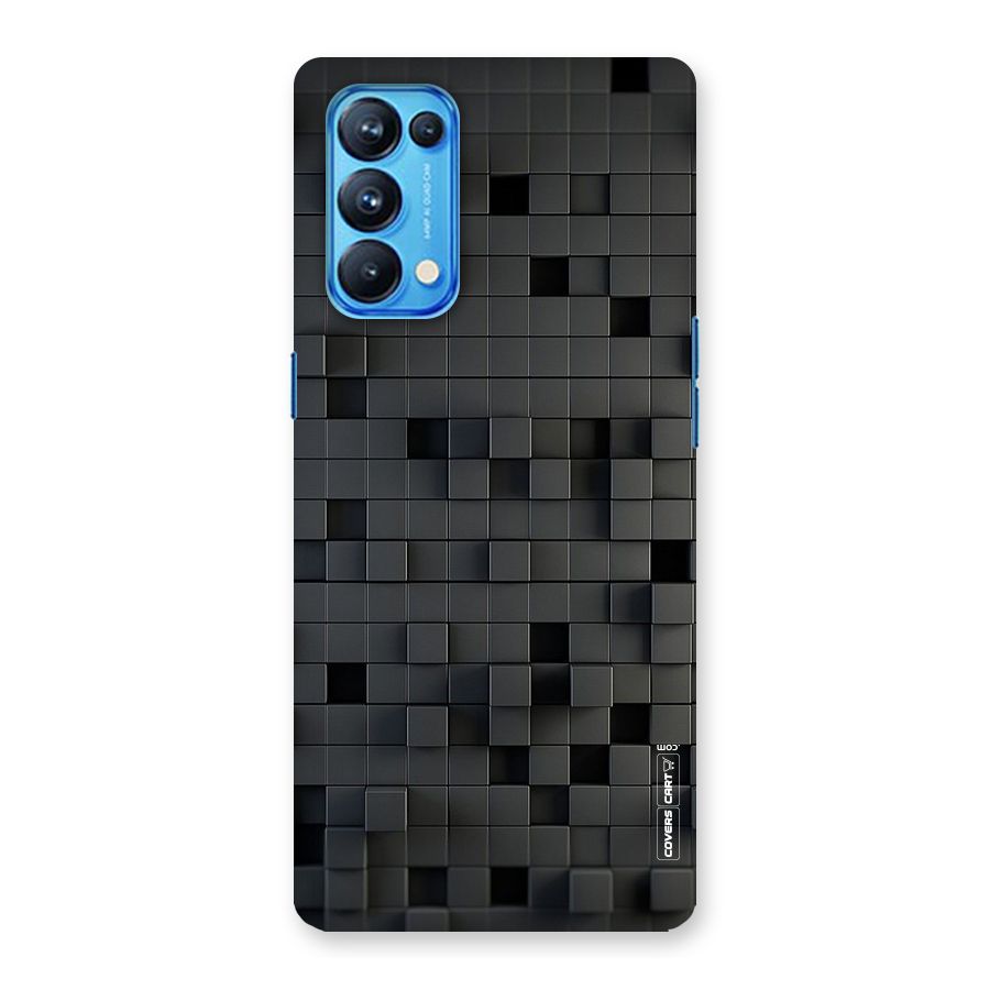 Black Bricks Back Case for Oppo Reno5 Pro 5G