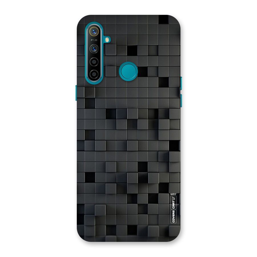 Black Bricks Back Case for Realme 5i