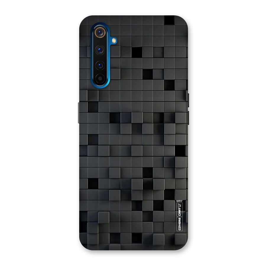 Black Bricks Back Case for Realme 6 Pro