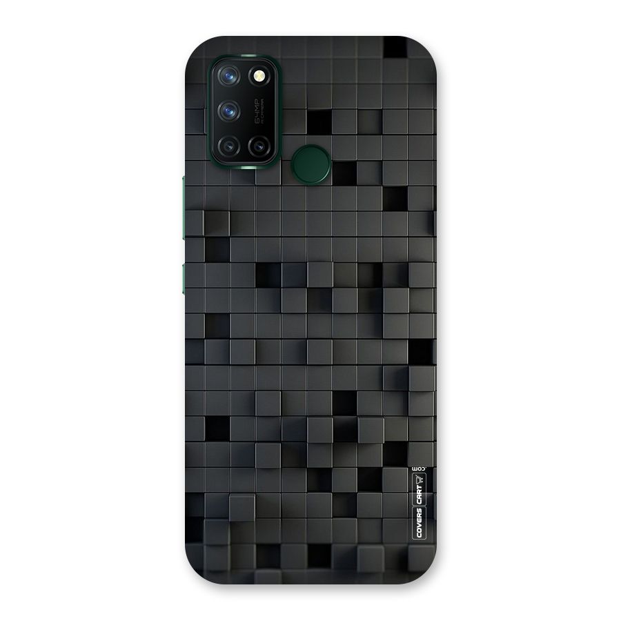 Black Bricks Back Case for Realme 7i