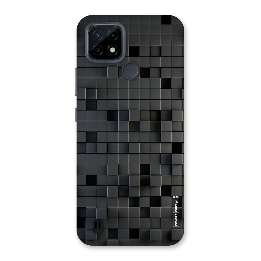 Black Bricks Back Case for Realme C21