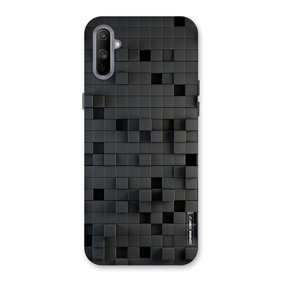 Black Bricks Back Case for Realme C3