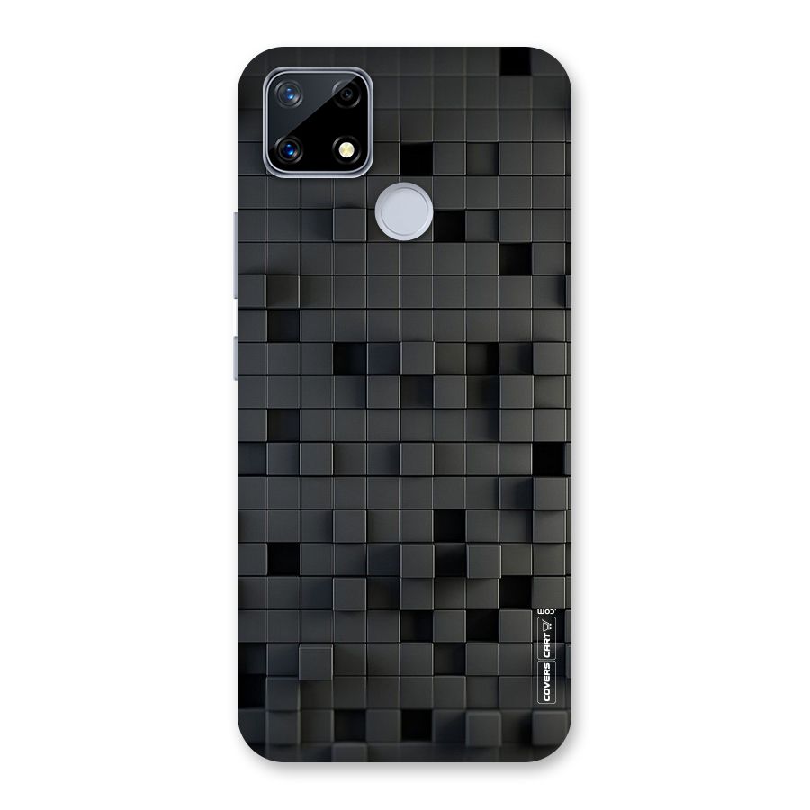 Black Bricks Back Case for Realme Narzo 20