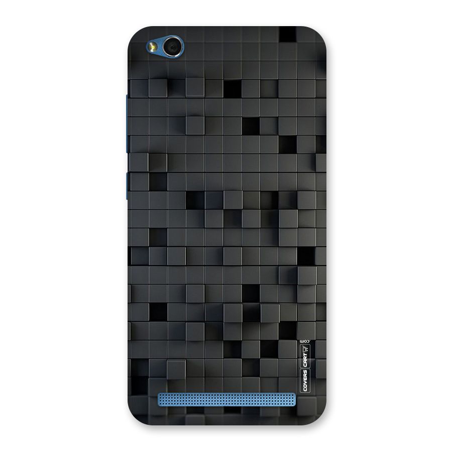 Black Bricks Back Case for Redmi 5A